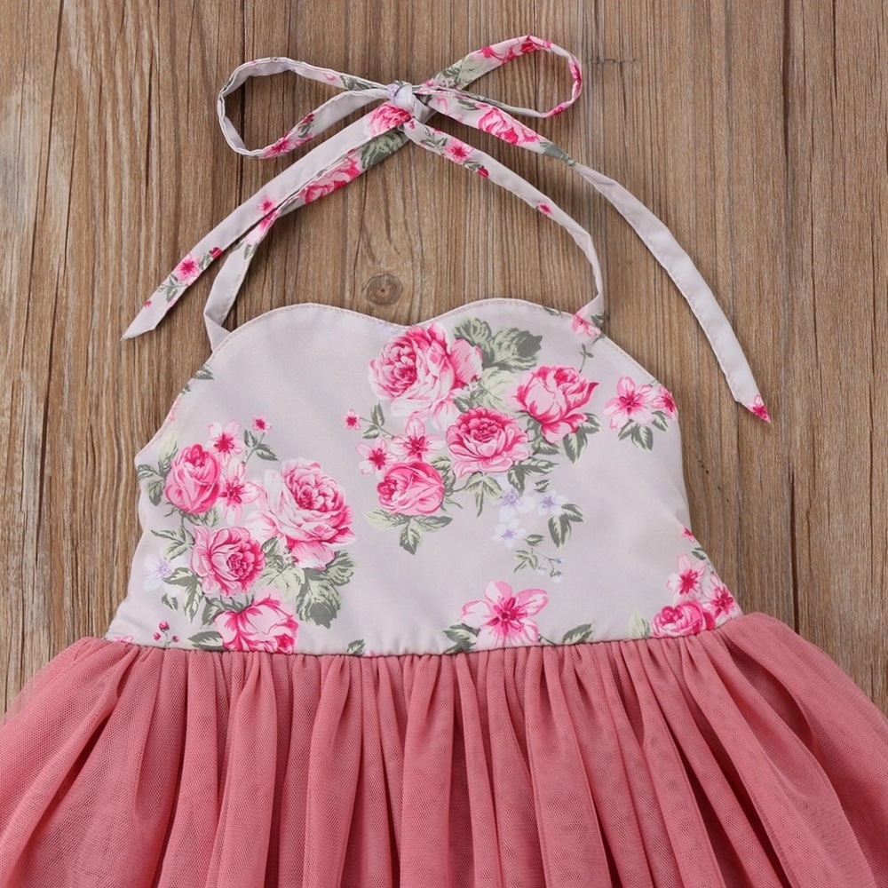🎉last one available!!!🎉 floral tulle dress - Picture 3 of 3